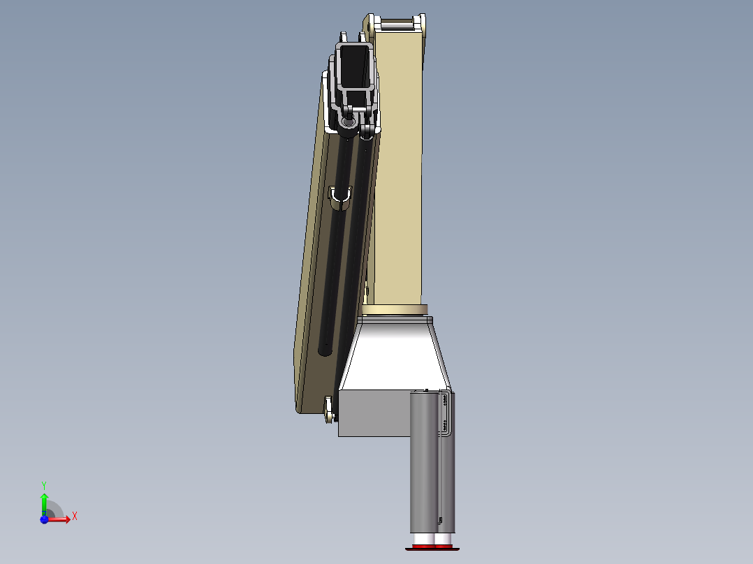 起重机-1(84)前视图