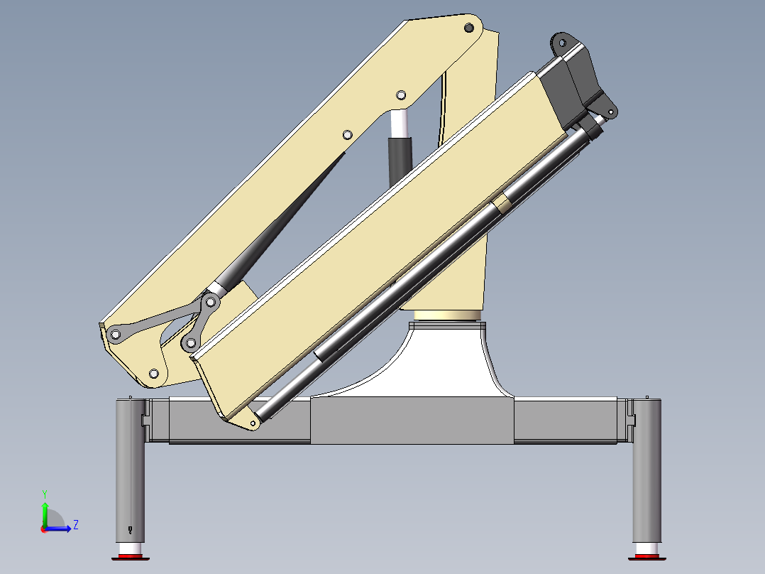 起重机-1(84)左视图