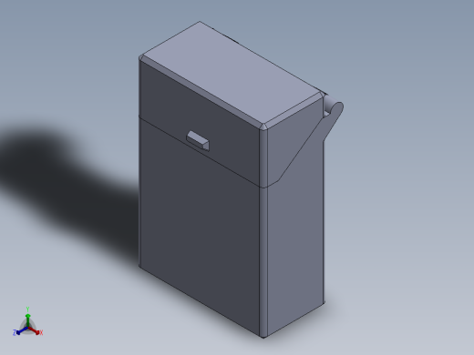 烟盒 – 12 支正等轴测缩略图