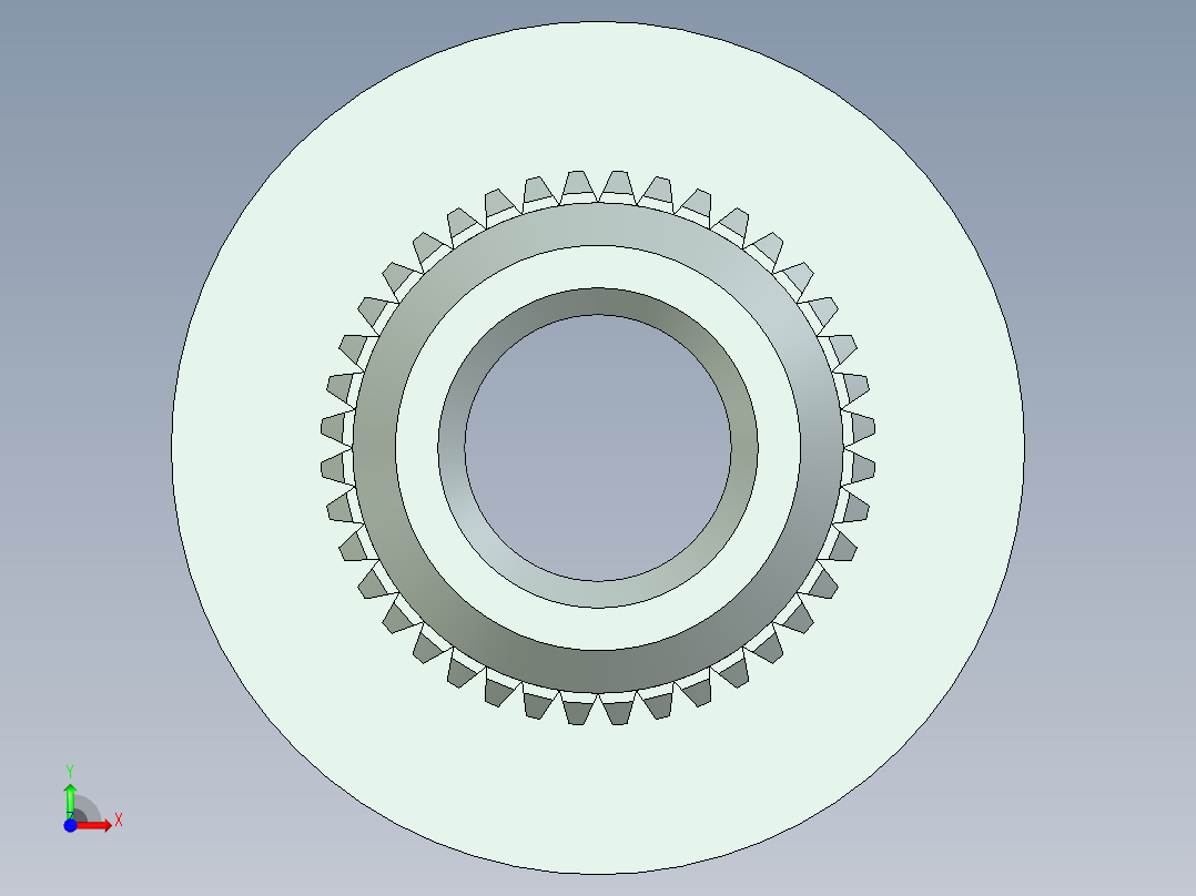 A0003255-MP-jet法兰螺母M3低型前视图