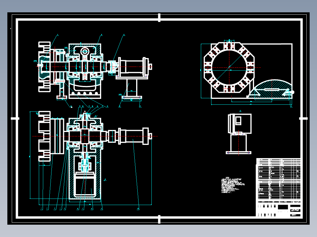 数控车床自动回转刀架设计-电气含开题及7张CAD图