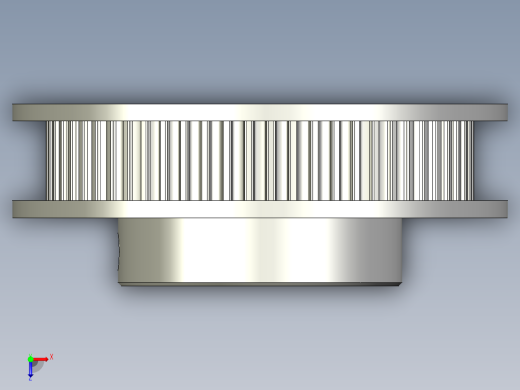 GT2皮带轮30齿_36齿_40齿_60齿俯视缩略图