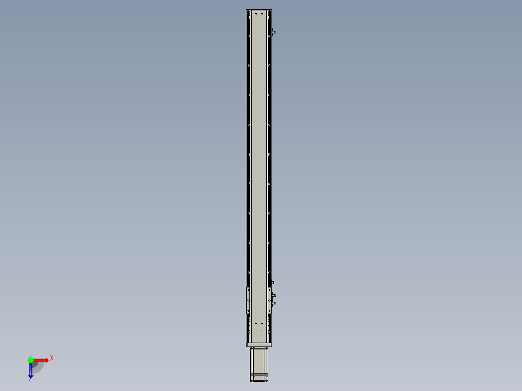 SH85-10C-900AFO总装配体俯视图