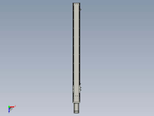 SH85-10C-900AFO总装配体俯视缩略图