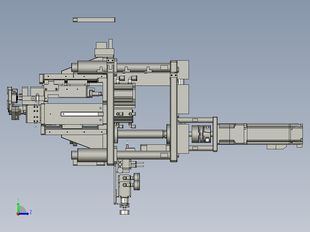 05-00-09升降丝杆组件左视图
