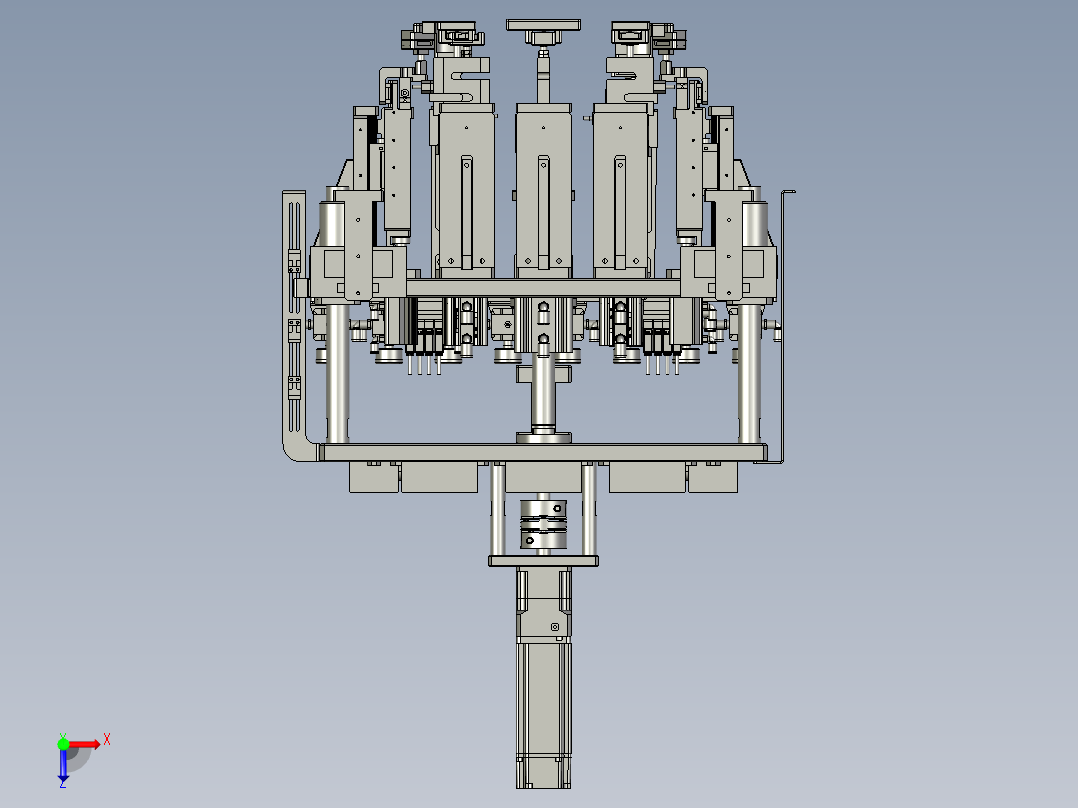 05-00-09升降丝杆组件俯视图