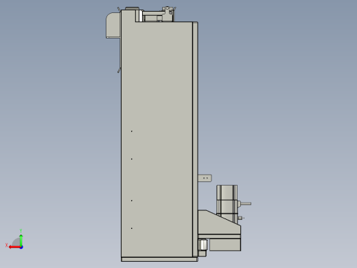 收板机-2-1-空Tray升降模组后视缩略图