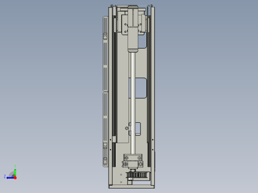 收板机-2-1-空Tray升降模组右视缩略图
