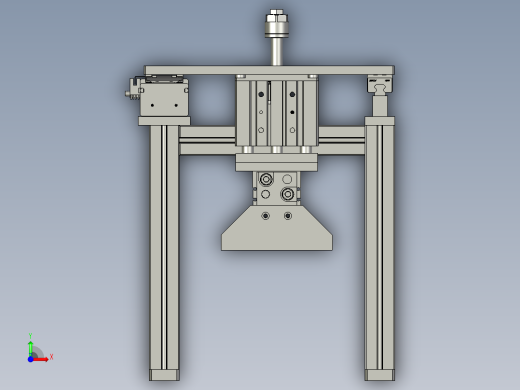 HL190508-06散热片下料机构前视缩略图