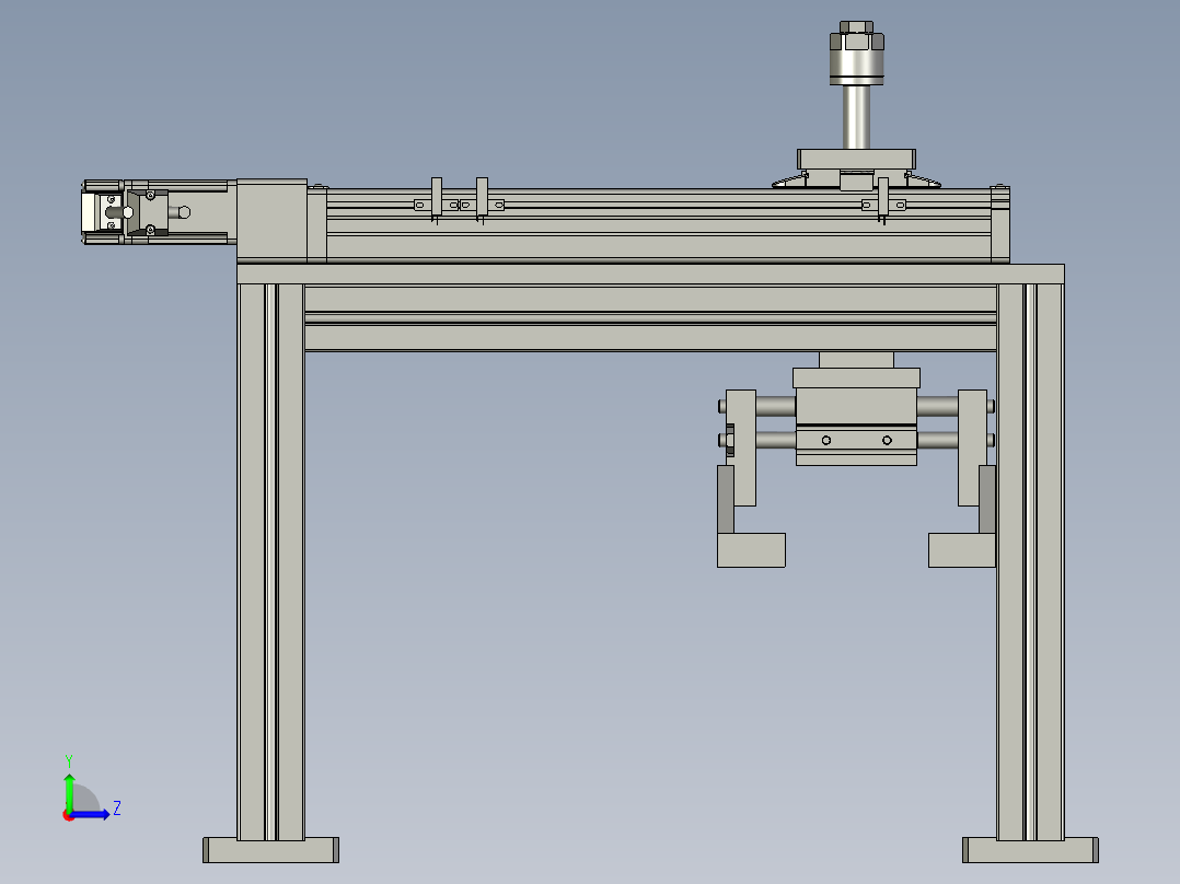 HL190508-06散热片下料机构左视图