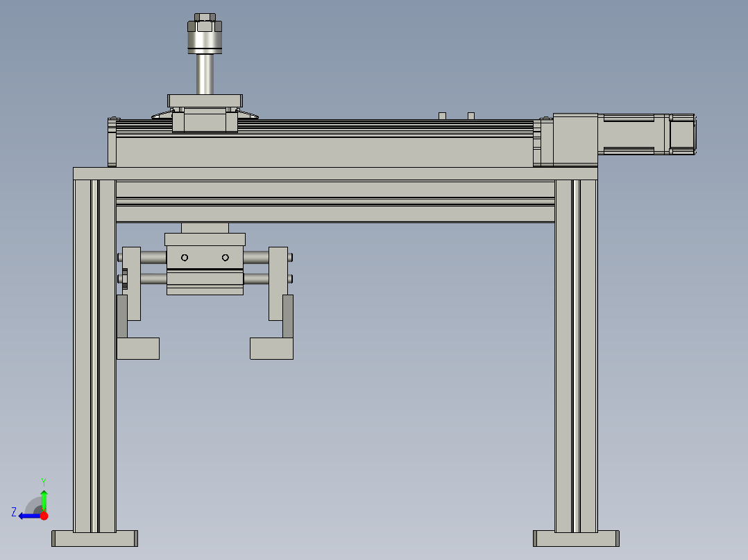 HL190508-06散热片下料机构右视图