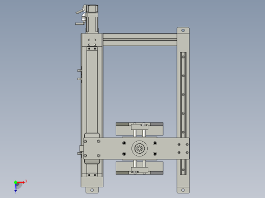 HL190508-06散热片下料机构俯视缩略图