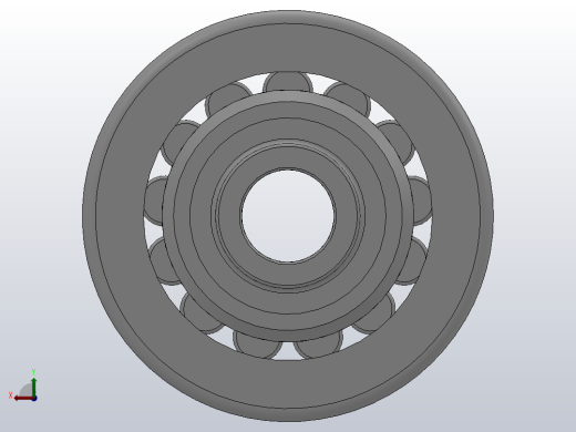 ND型挡圈型输送链用圆柱滚子滚轮轴承_ND28JL1后视缩略图