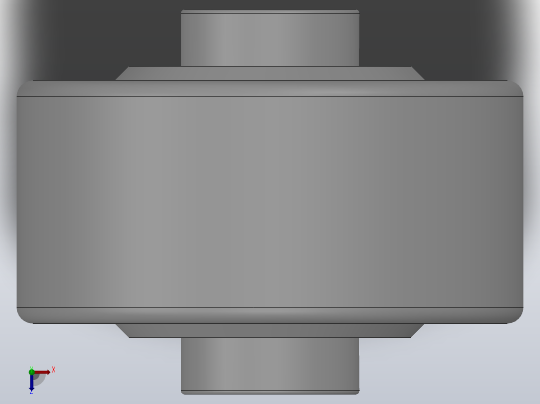 ND型挡圈型输送链用圆柱滚子滚轮轴承_ND28JL1俯视图