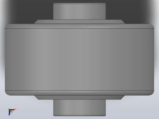 ND型挡圈型输送链用圆柱滚子滚轮轴承_ND28JL1俯视缩略图