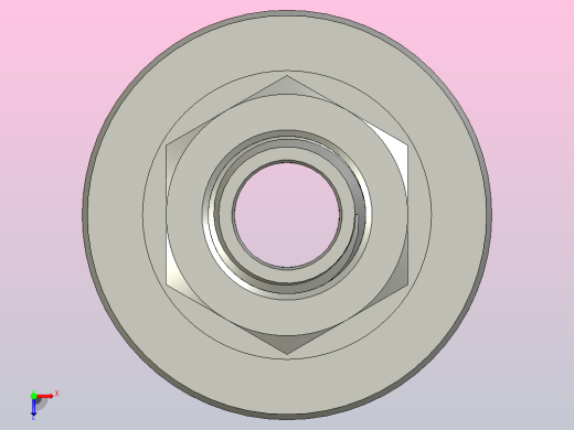 缓冲器 d80mm，带螺旋弹簧，行程为 45mm俯视缩略图