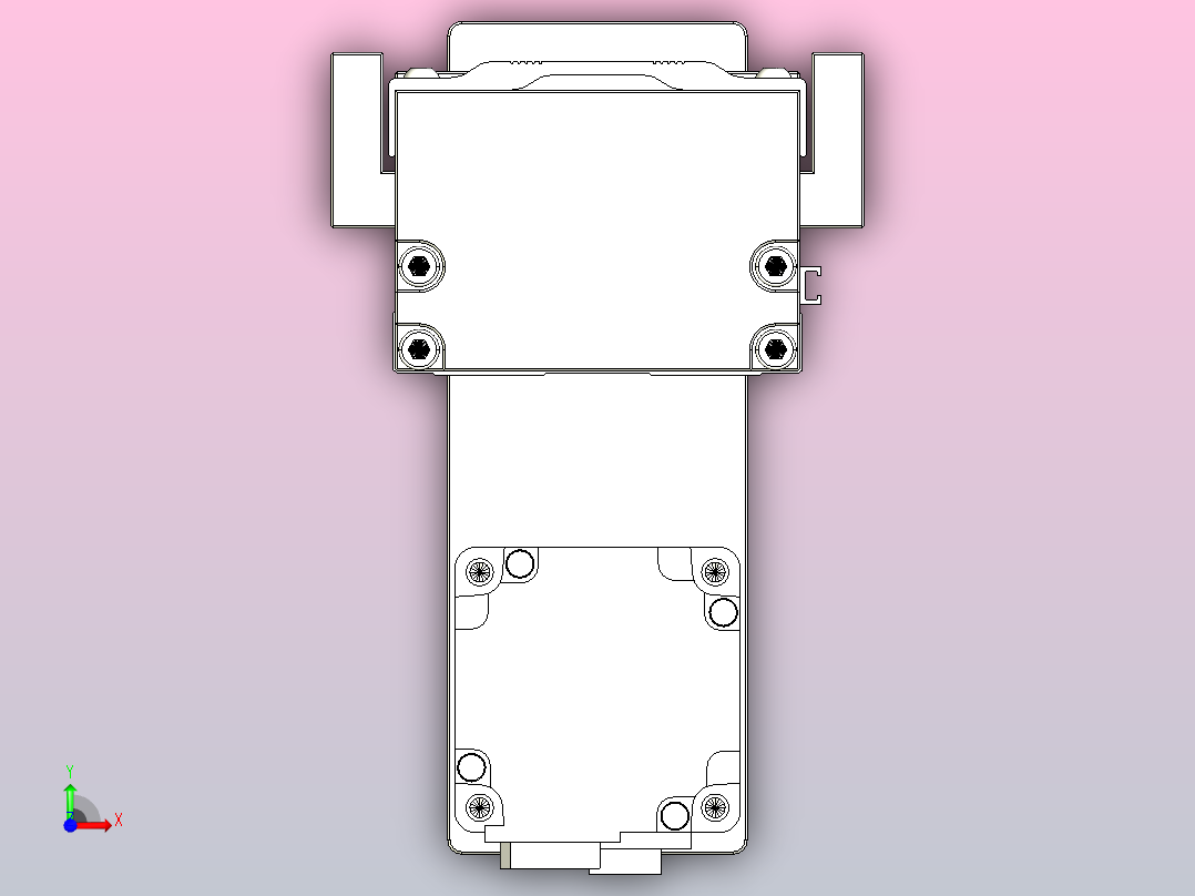 钢基模组TPA-KNR-8610C-640A1-MP-H0S0前视图