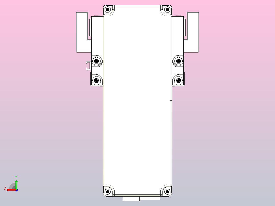 钢基模组TPA-KNR-8610C-640A1-MP-H0S0后视图