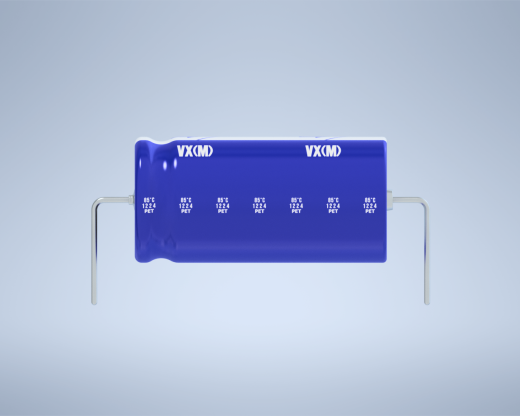 铝制轴向电解电容器。VX系列1000ufx25v。12.5x25mm毫米。间距27.5至33毫米缩略图