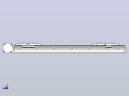 皮带直线轴双滑块型TPA-GCBS-150-P80-L200-DL-M75-N3右视缩略图