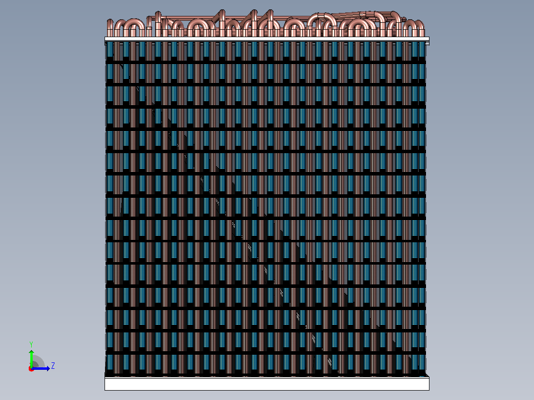 热交换器（Heat Exchanger）左视图