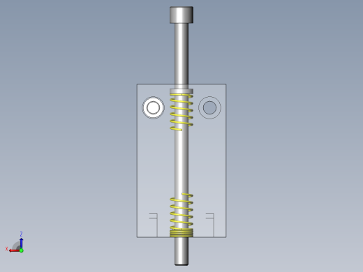 非磁性体圆柱形工件检测后视缩略图