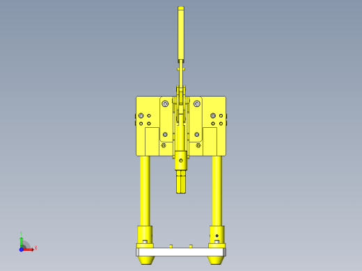 手动简易铆接夹具前视缩略图