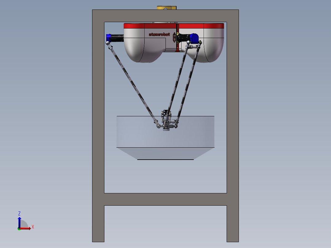 蜘蛛机械手3D模型