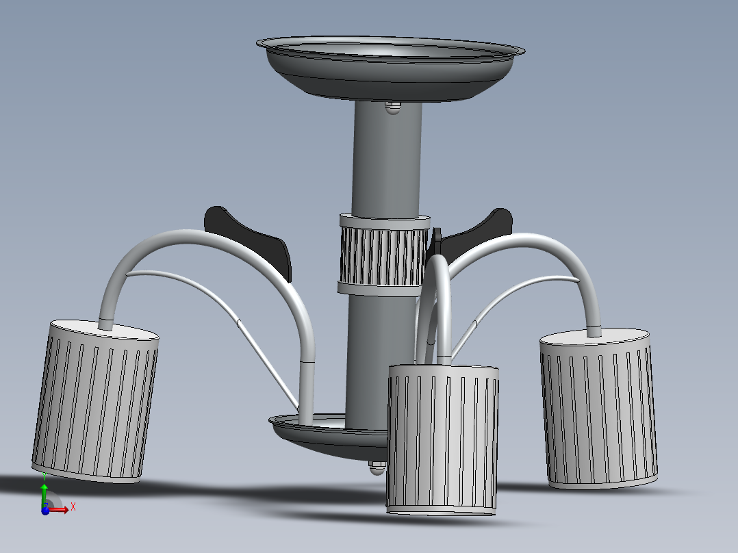 solidworks 吊灯