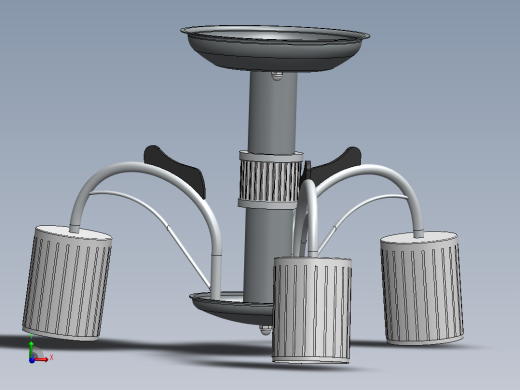 solidworks 吊灯
