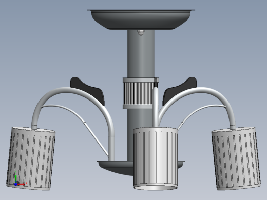 solidworks 吊灯前视缩略图