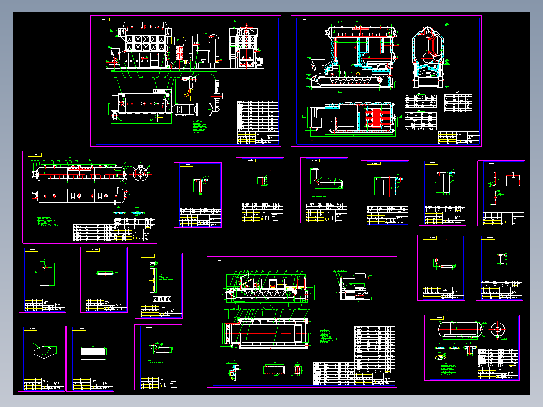 SZL6-1.3-AⅡ锅炉套图