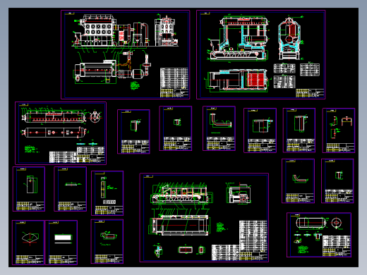 SZL6-1.3-AⅡ锅炉套图
