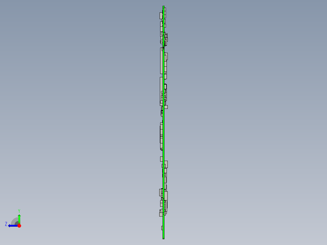 仿iphone5智能手机右视图
