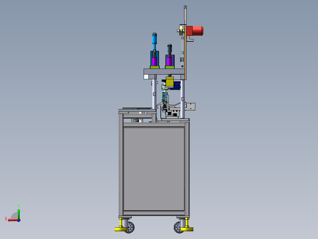 N95口罩半自动焊耳带机-图纸3-29右视图