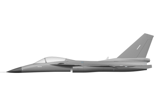 E1123-台湾省空军F-CK-1经国号战斗机三维SW2012带参缩略图