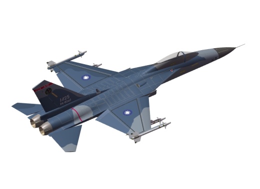 E1123-台湾省空军F-CK-1经国号战斗机三维SW2012带参缩略图