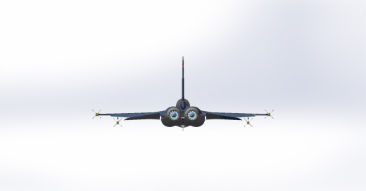 E1123-台湾省空军F-CK-1经国号战斗机三维SW2012带参缩略图