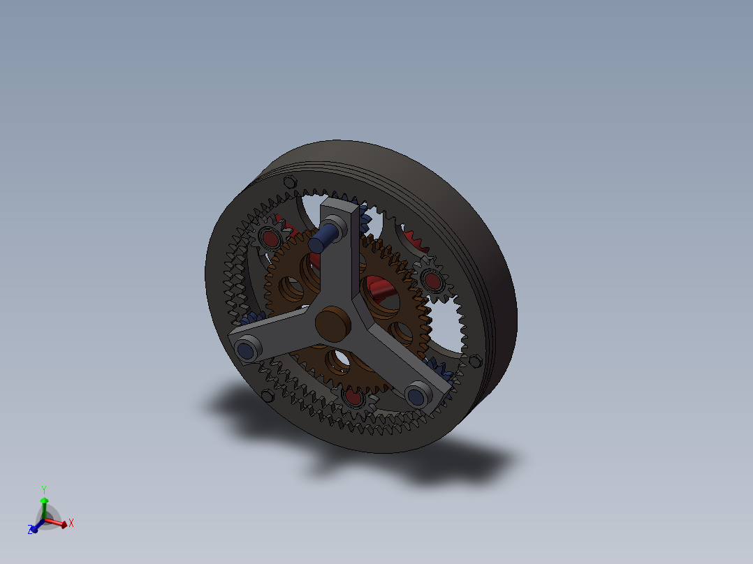 二级行星减速机