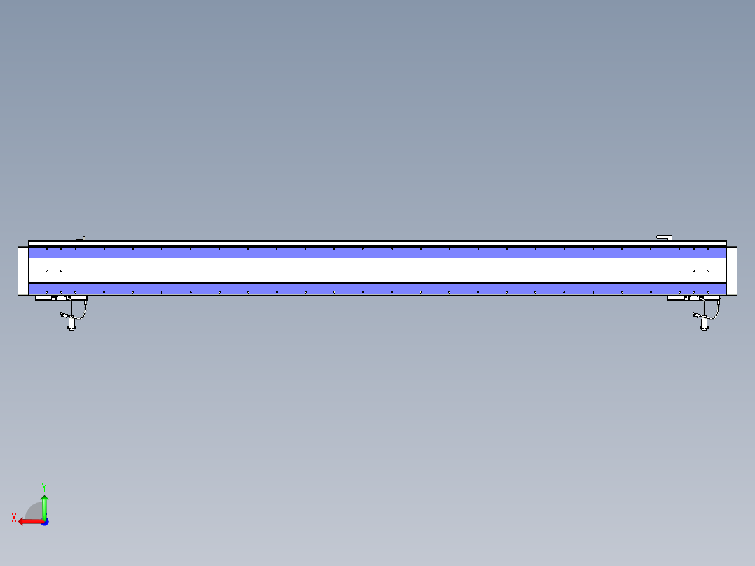 威洛博VL系列3d模型模组2VL17E2Y-S2000后视图