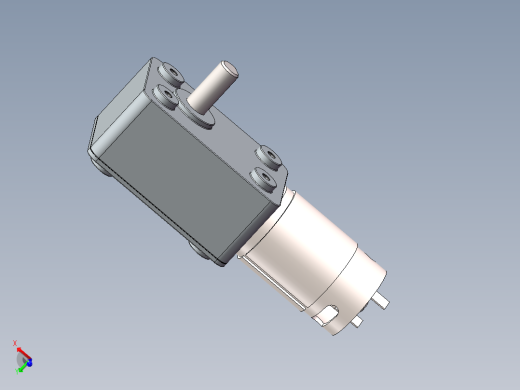直角涡轮减速电机