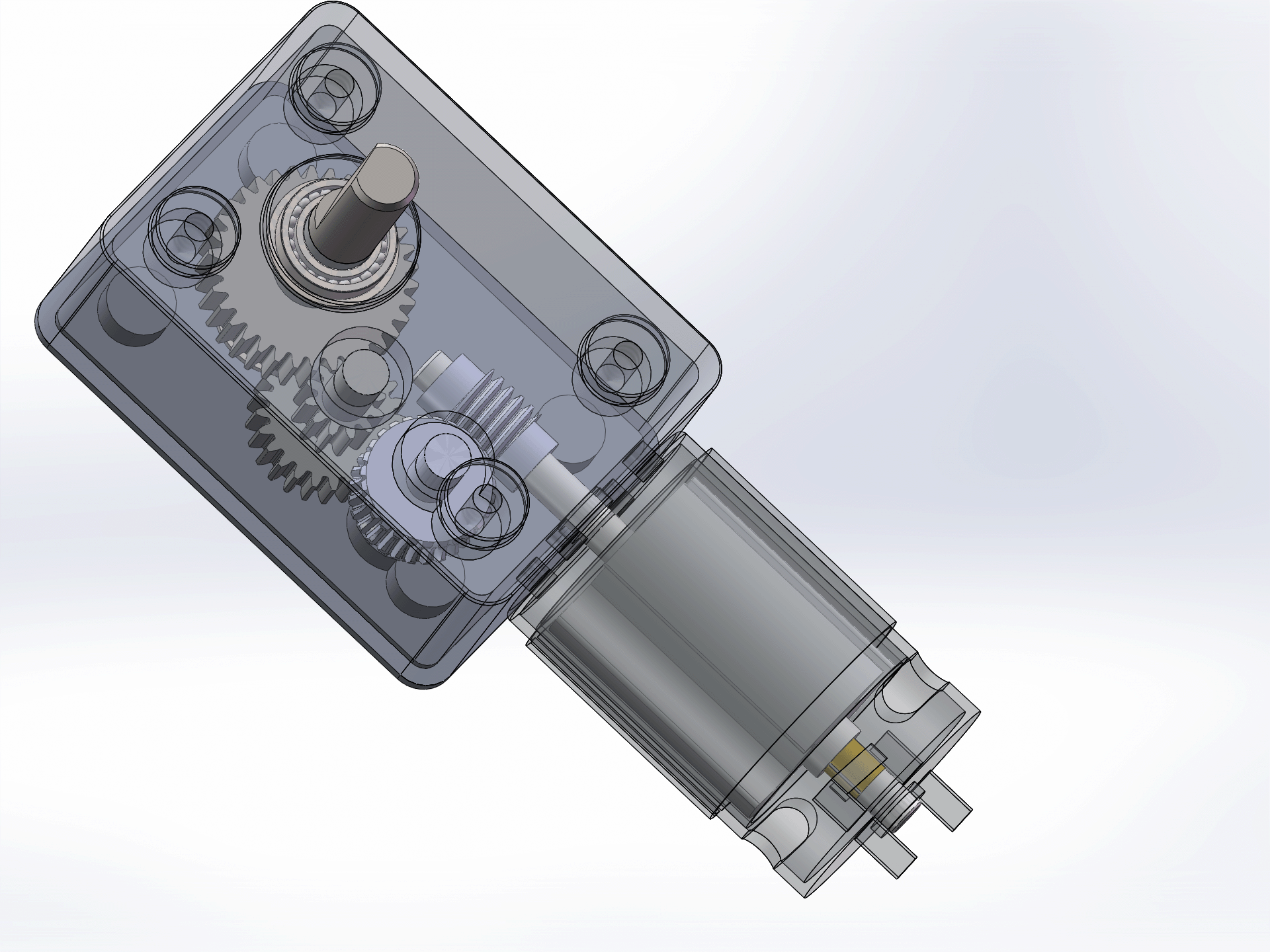 直角涡轮减速电机