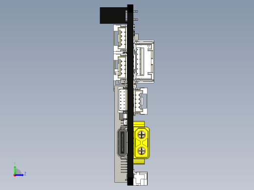 电路板左视缩略图