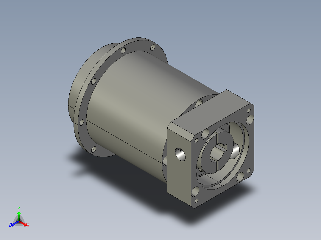 斜齿PHF060-L2 14-50-70-M4-5B.STEP主视图