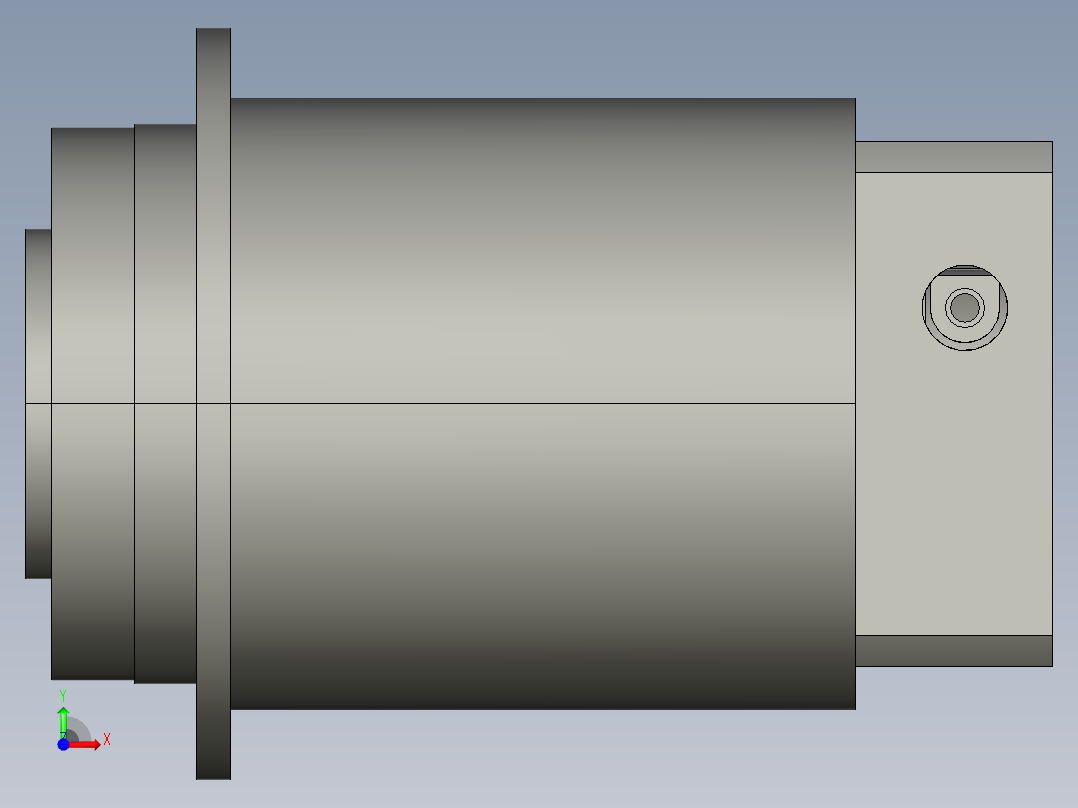 斜齿PHF060-L2 14-50-70-M4-5B.STEP前视图