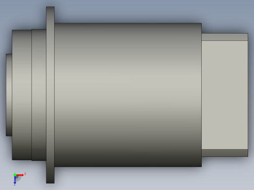 斜齿PHF060-L2 14-50-70-M4-5B.STEP俯视缩略图