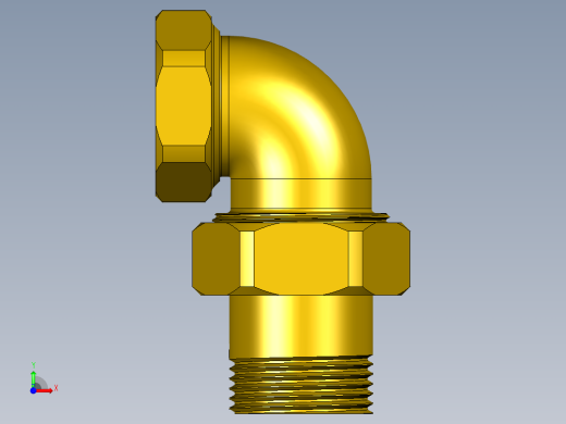 散热器接头G1‘‘前视缩略图