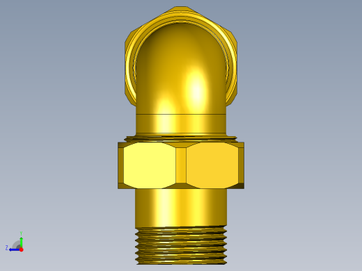 散热器接头G1‘‘右视缩略图