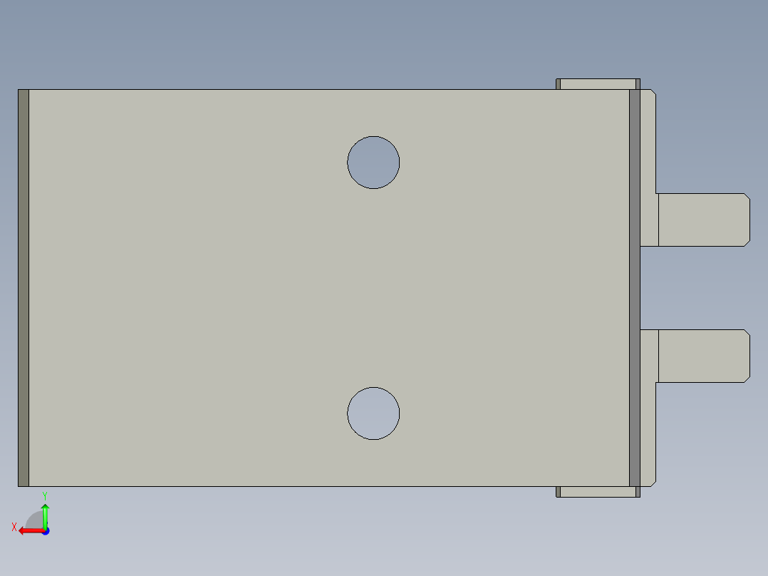 普通气爪PH04-20后视图