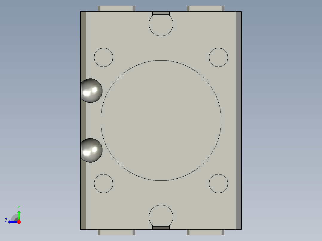 普通气爪PH04-20右视图
